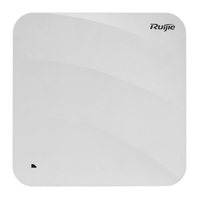 Ruijie - AP Omnidireccional Wi-Fi 6 Alta Densidad - Doble Banda 2.4 y 5 GHz / Ancho de Canal 160MHz - Soporta 802.11a/b/g/n/ac/ax - Velocidad transmisión hasta 5400 Mbps - Antena 2x2: MIMO en 2.4GHz, 4x4 en 5GHz