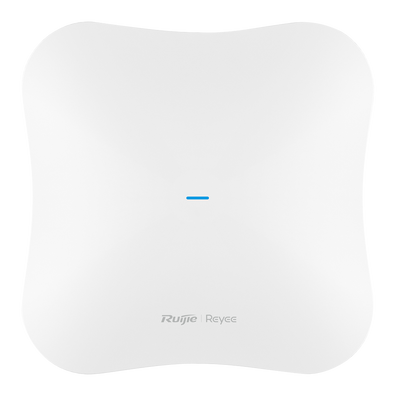 Reyee - AP Omnidireccional Wi-Fi 7 Tri-Radio - Frecuencias 2.4, 5 y 6GHz  - Soporta 802.11a/b/g/n/ac/ax/be - Velocidad transmisión hasta 19000 Mbps - Antenas MIMO  4x4 en 2.4, 4x4 en 5 y 4x4 en 6GHz