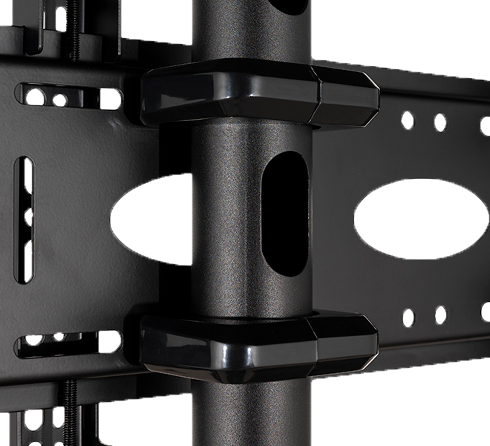 Soporte a suelo con ruedas - Hasta 75" - Max peso 70Kg - VESA 600x400mm
