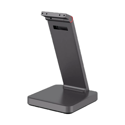 Soporte de sobremesa - Específico para controles de acceso - Compatible con DS-K1T673x y DS-K1T680x - Orificios de conexión - 216 (Al) x 128 (An) x 134 (Fo) mm - Fabricado en ABS