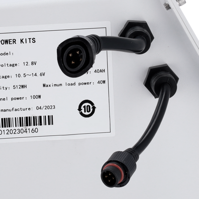 Safire - Batería Litio LiFePo 512Wh (40Ah) - Regulador MPPT integrado - RS-485 para comunicación - Acoplable a SF-SOLARPANEL-100W