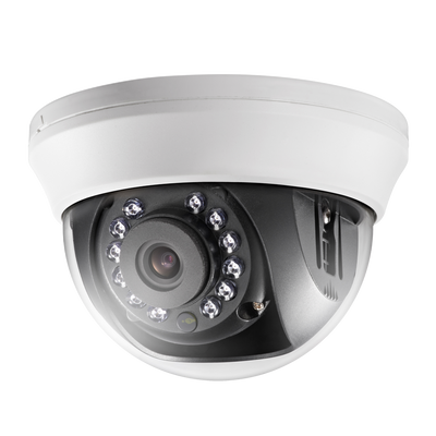 Hikvision - Dome Camera 4n1 Gamma Value - Resolution 720p (1296x732) - 2.8 mm lens - Smart IR range 20 m - Suitable for indoors