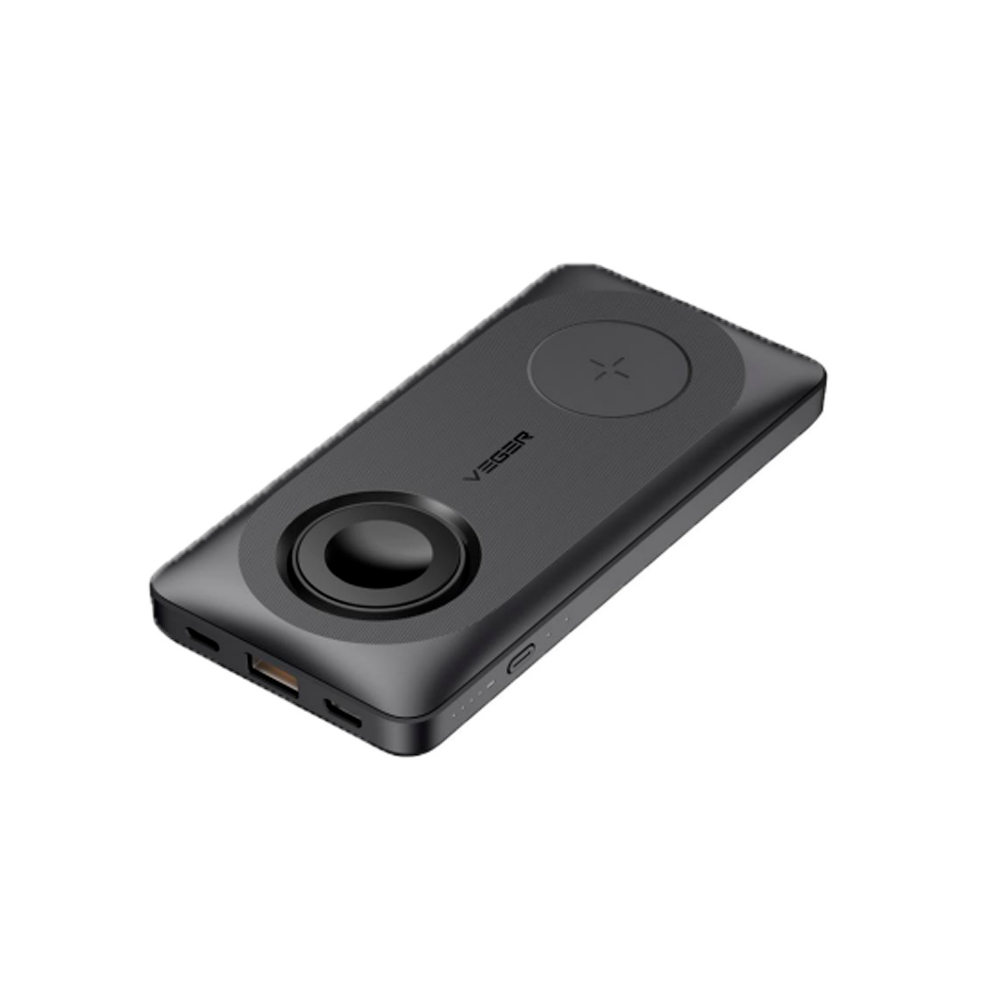 VEGER - Batería externa - Capacidad 10000 mAh - Voltajel 3.85 V  - Capacidad nominal 5500 mAh - Potencia 38.5Wh