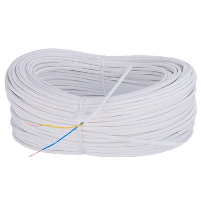 2 conduttori - Conduttore flessibile in rame elettrolitico Classe 5 - Isolamento e rivestimento in poliolefine LSH0 - Bobina da 100 metri - Certificato CPR Eca - Poche perdite