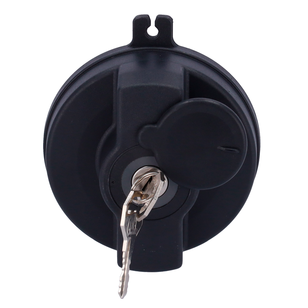 Kit tappo di sicurezza per camion - Rileva e notifica i tentativi di furto di carburante - Sistema da integrare con Ajax - Integrazione con AJ-DOORPROTECT e AJ-TRANSMITTER - Include due tappi (Ø 6 cm) - e modulo di comunicazione
