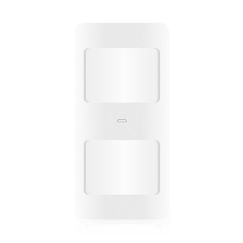 Rilevatore PIR anti animali - Wireless - Antenna interna - Indicatore LED batteria scarica - Intervallo rilevamento 8 m / 110º - Alimentazione 2 batterie AA 1.5 V LR6