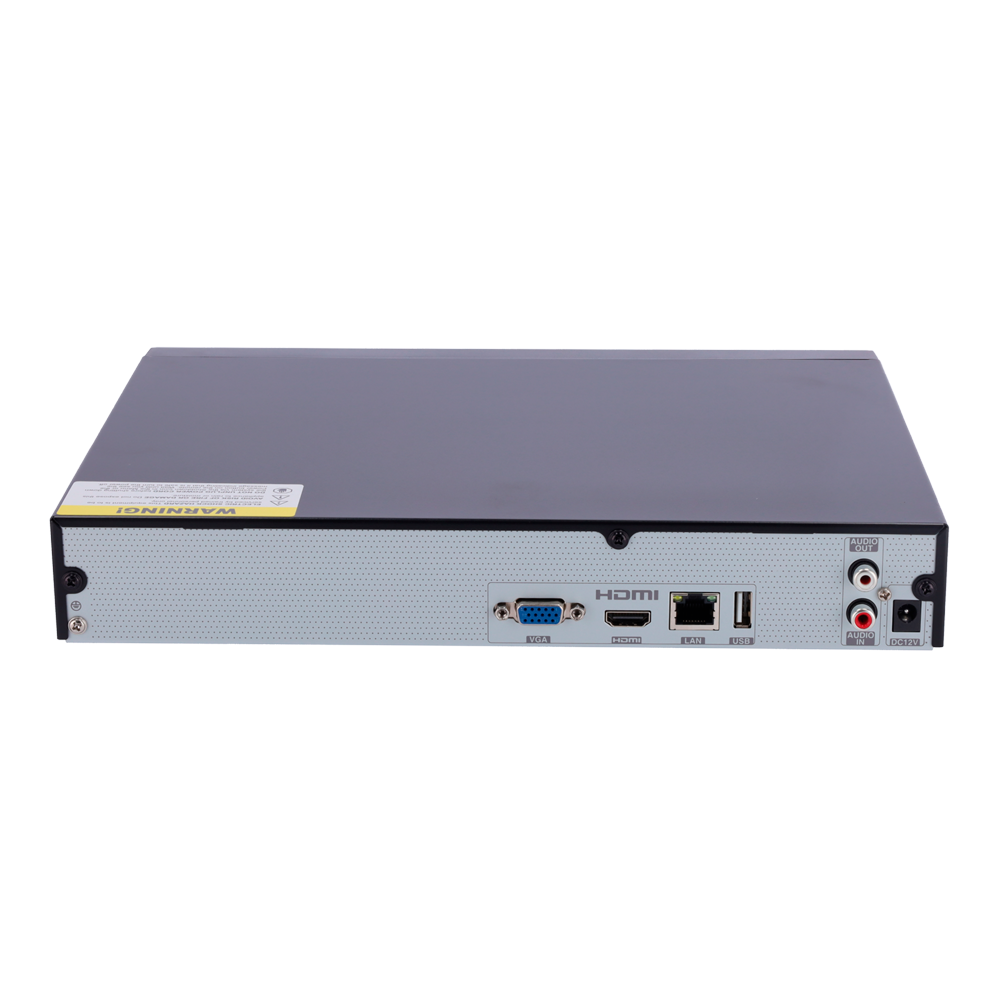 Safire Smart - Grabador de vídeo NVR para cámaras IP gama B1 - Vídeo de 8 CH / Compresión H.265 - Resolución hasta 8Mpx / Ancho de banda 40Mbps - Salida HDMI 4K y VGA / 1HDD - Soporta eventos VCA de cámaras IP / Función POS
