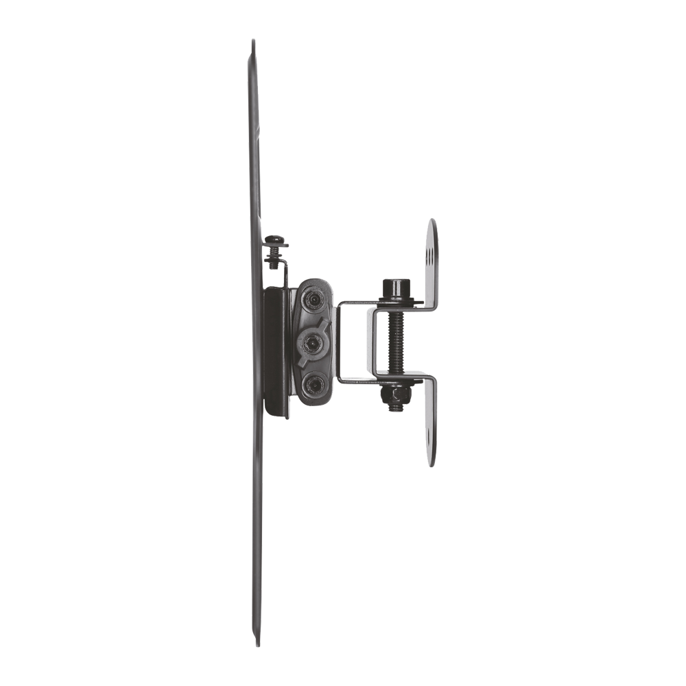Supporto a parete per monitor LCD - Inclinazione -12º~ 3º - Rotazione -25º~ 25º - Muro di separazione 75 mm - Resistenza al carico 25 Kg - Schermi 23"~42"