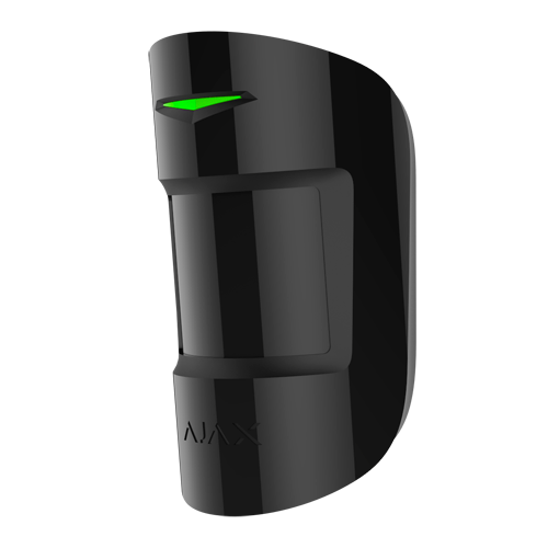 Ajax - Alloggiamento del rivelatore - AJ-MOTIONPROTECT-B e AJ-MOTIONPROTECTPLUS-B - Facile installazione - Plastica ABS - Colore nero