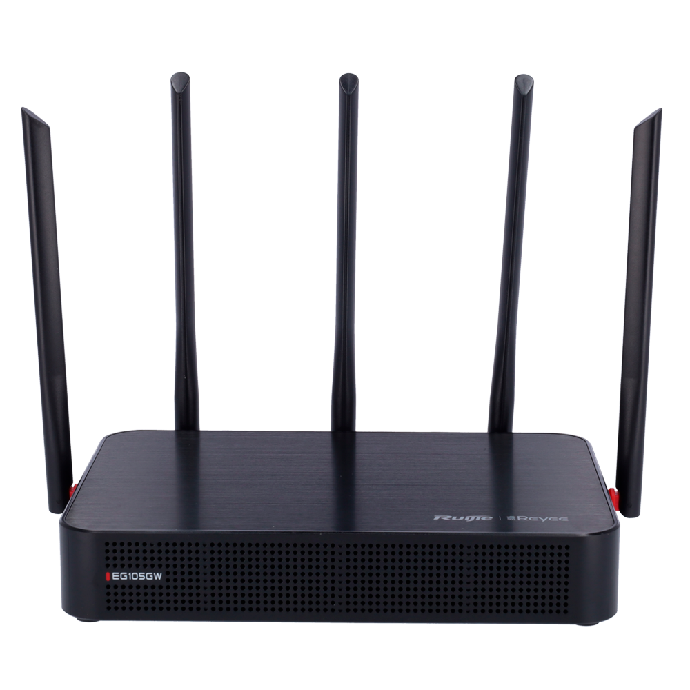 Reyee Router Wi-Fi Controller Cloud - 5 Porte RJ45 10/100 /1000 Mbps - Wi-Fi 5 802.11ac AC1300 - Supporta fino a 2 WAN per il failover o il bilanciamento - Fino a 500Mbps di larghezza di banda - Server VPN IPSec, L2TP, PPTP