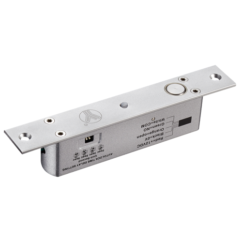 Cerradura de seguridad electromecánica - Modo apertura Fail Safe (NC) - Fuerza de retención 1000 Kg - Sensor estado puerta - Cierre automático programable - Fabricado en aluminio