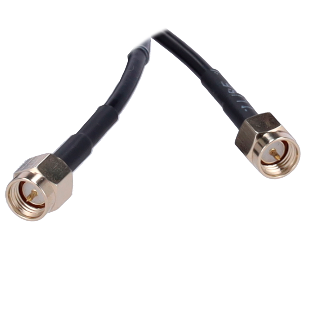Antena 4G con GPS - Frecuencia 698-2700MHz - Conector SMA Macho - Montaje en techo de vehículo - Ganancia +-3dBi - Cable RG174 3 metros de longitud