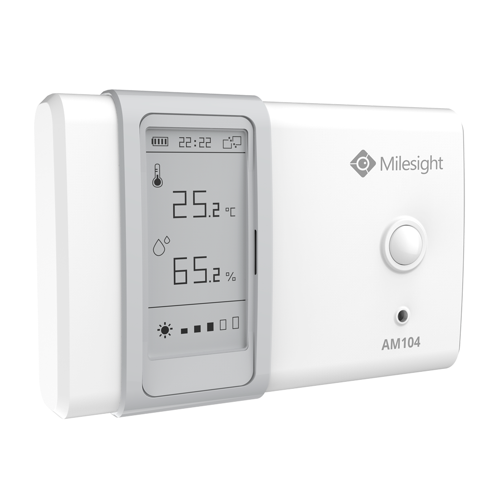 Sensor de condiciones ambientales LoRaWAN - Alcance hasta 15Km con visualización directa - 4 sensores en 1 - Configuración vía NFC y APP - Grado de protección IP30 - Batería de larga duración