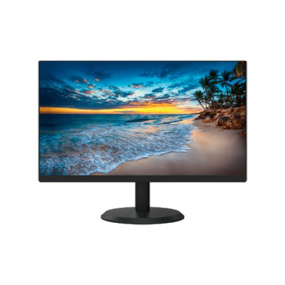 Monitor LED 22" Ultra Slim - Progettato per la videosorveglianza 24/7 - Formato 16:9 - Ingressi: 1xHDMI, 1xVGA - Supporto VESA 75 x 75mm