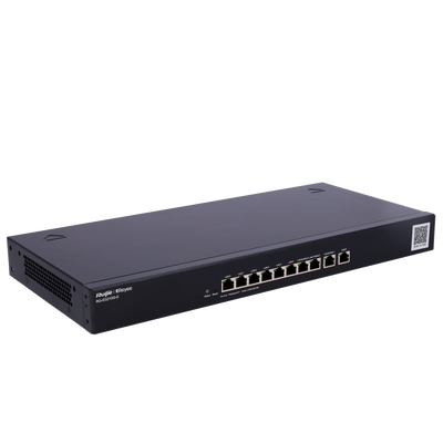 Reyee - Controlador de Router Administrable - 10 Puertos RJ45 10/100 /1000 Mbps - Soporta configuración de hasta 4 puertos como WAN - Hasta 1 Gbps de ancho de banda