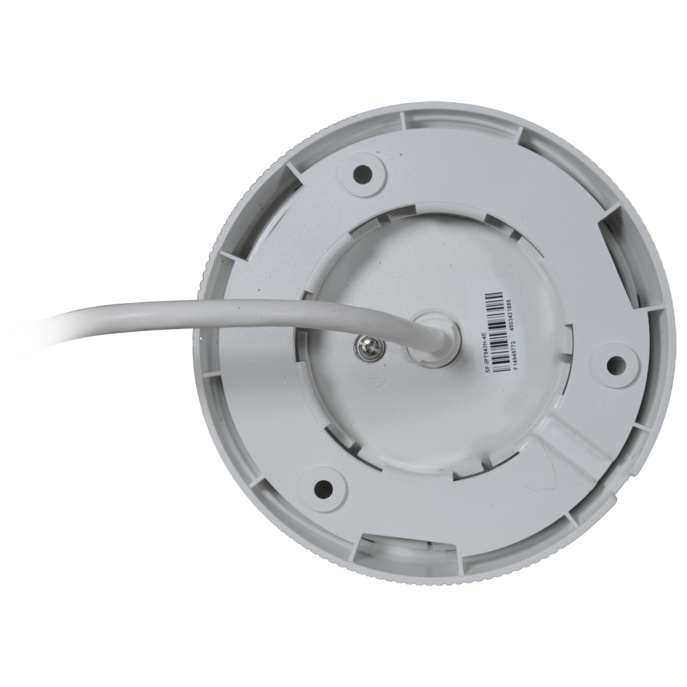 Cámara IP de 4 Megapíxeles - CMOS de barrido progresivo de 1/3" - Compresión H.265+ / H.265 - Lente de 2,8 mm - WDR (120 dB) | Audio - LED IR Alcance 30 m - PoE IEEE802.3af | IP67