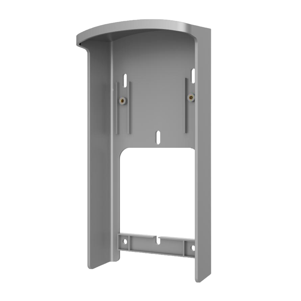 Soporte de superficie - Específico para controles de acceso - Compatible con DS-K1T341Cx y DS-K1T342x - Con visera - 199 (Al) x 99 (An) x 55 (Fo) mm - Fabricado en PC