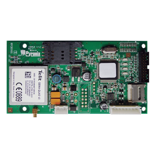 Modem GPRS - Compatibile con panello PCX46/ENFORCER - PCX46 permette un modem GPRS o LAN più un modem RTC - ENFORCER consente solo una comunicazione modem