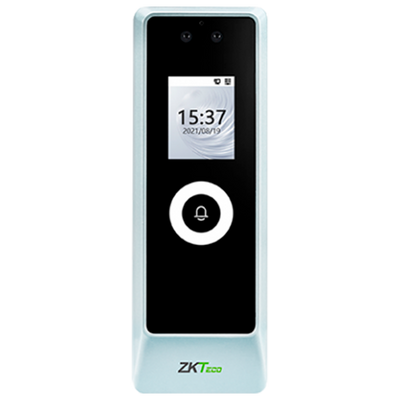 Control de acceso - Reconocimiento facial y tarjeta EM/MF - 50.000 tarjetas | 500.000 registros - Pantalla TFT de 2" | TCP/IP, RS485, Wiegand y relé - Apto para uso externo IP66 | Antivandálico IK07 - Software ZKBioAccess / ZKBio CVSecurity