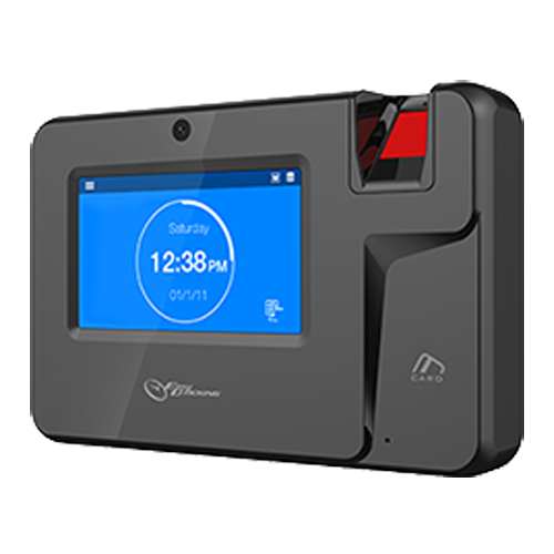 Controllo Presenze - Impronte, EM RFID e tastiera - 1.000 videoregistrazioni/ 10.000 impronte - WiFi, TCP/IP, USB e Wiegand - Sensore di impronta ottico - Software sul cloud Easyclocking non incluido