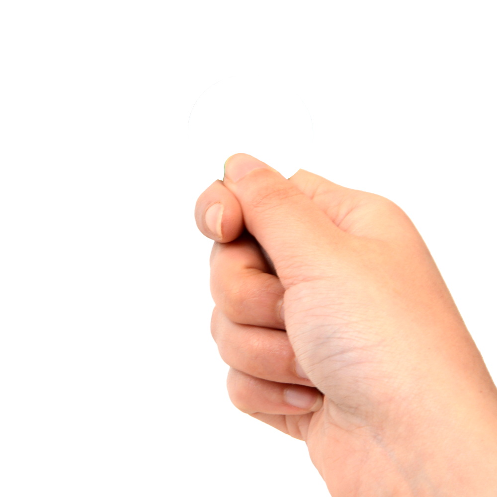 Adesivo TAG di prossimità - ID per radiofrequenza - RFID passivo - Bassa frequenza 125 KHz - Adesivo incluso - Massima sicurezza