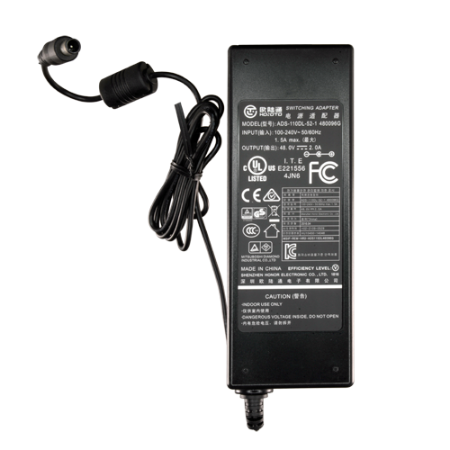 Alimentatore elettronico - 48 V / 2000 mA - Dimensioni ridotte - 155 (Al) x 58 (La) x 33 (Lu) mm - 240 g - Stabilizzato