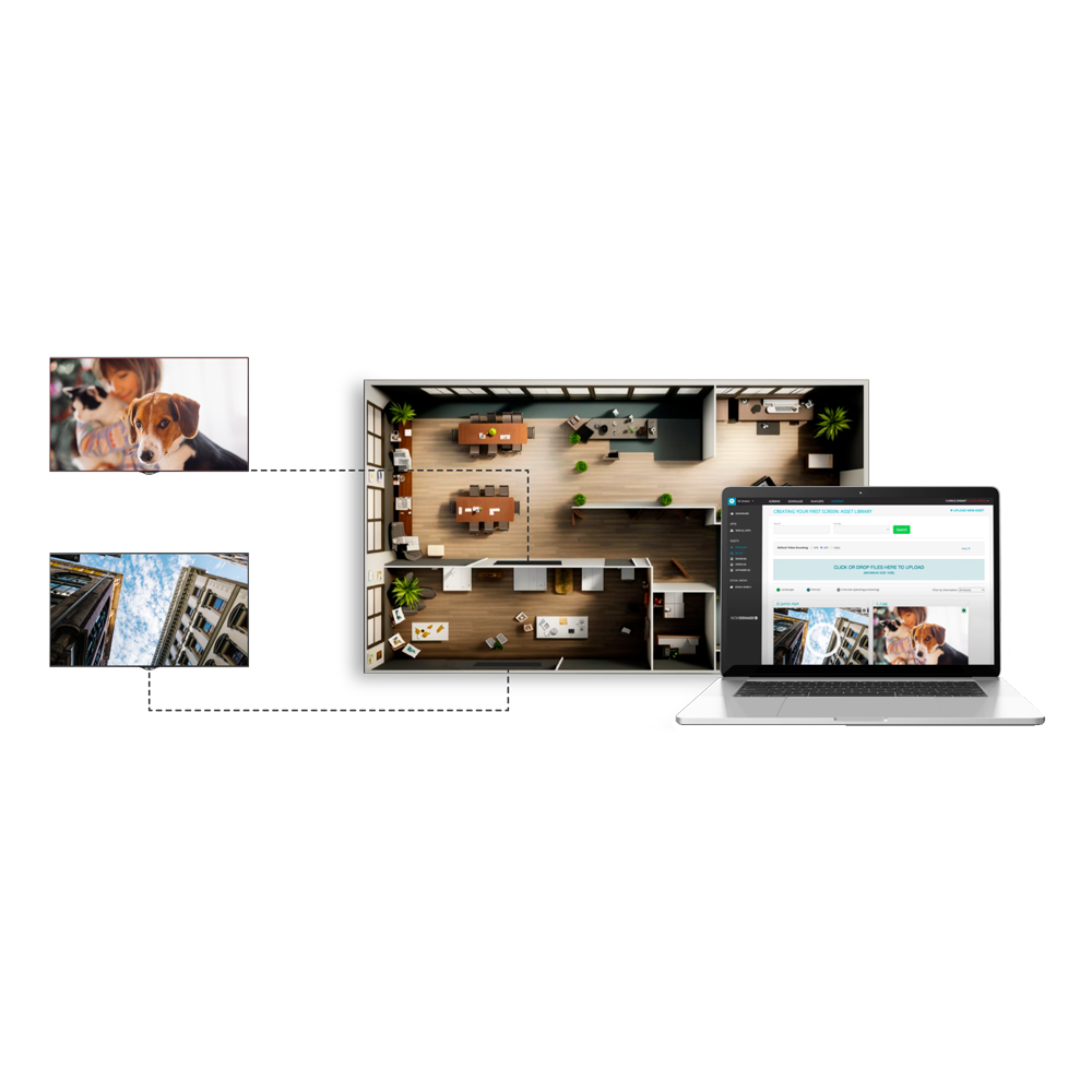 Digital signage license - Annual license - One license for each monitor