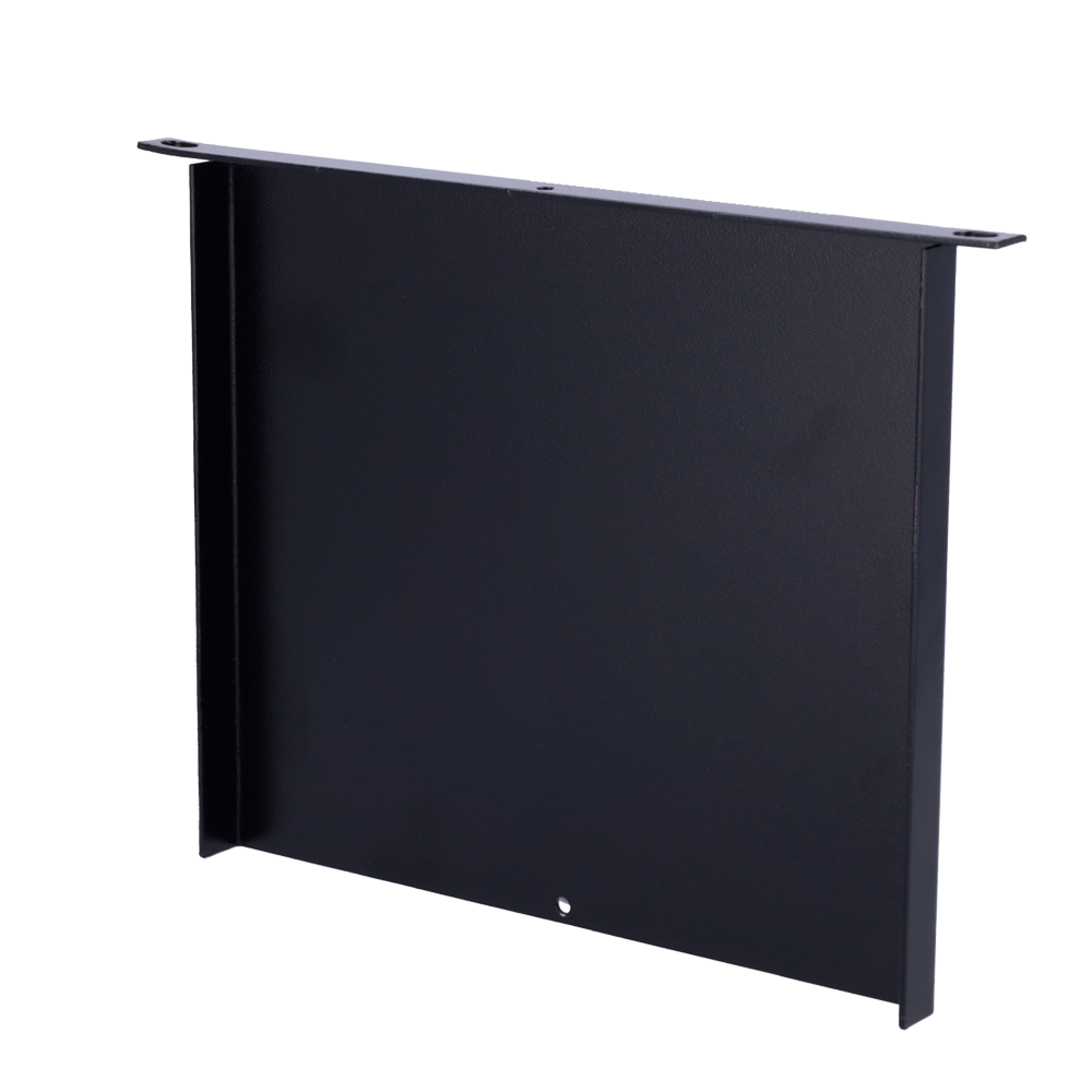 Vassoio per rack - Dimensione massima 236 x 190 mm - Ancoraggi laterali - Materiale metallico