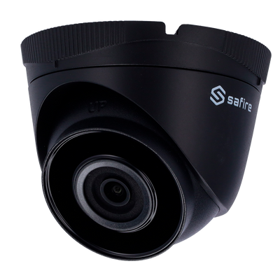 Cámara Turret IP de 2 Megapíxeles - CMOS de escaneo progresivo de 1/2.8" - Compresión H.265 - Lente de 2.8 mm - Distancia IR 30 m - IP67