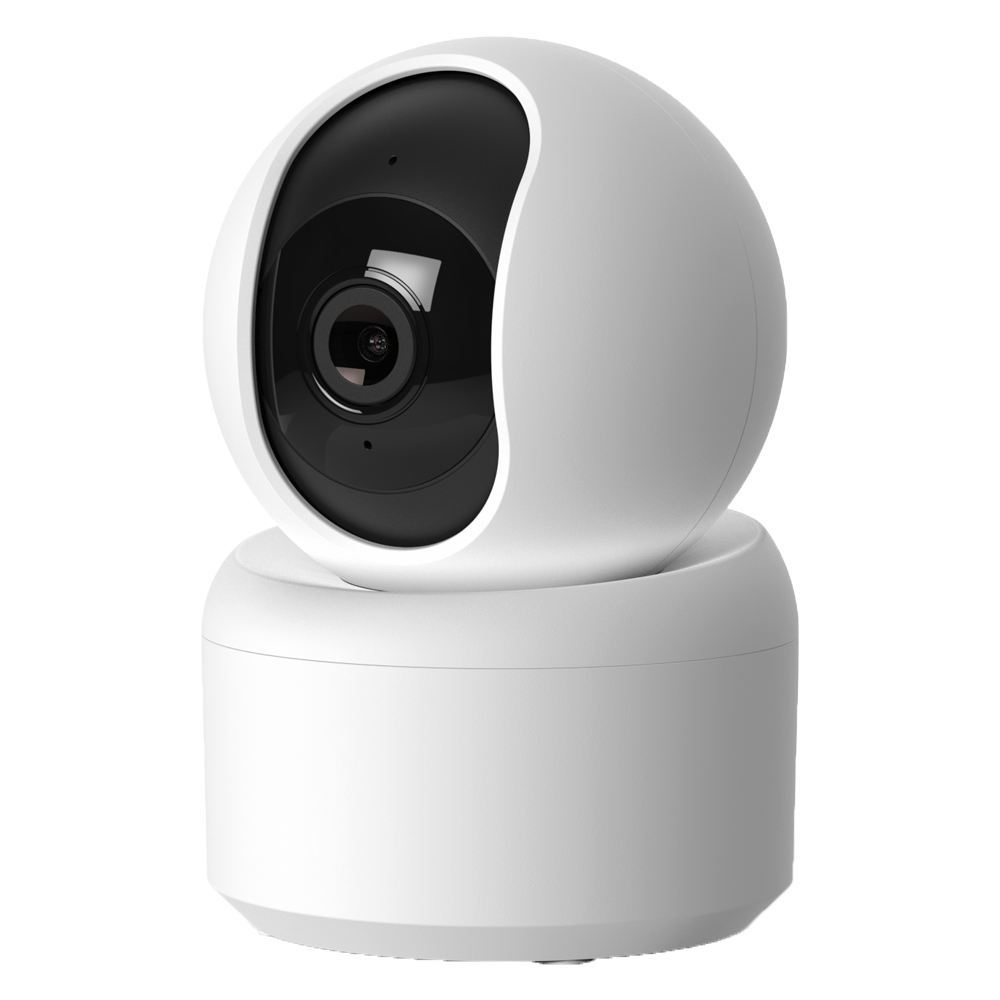 Tuya Smart Telecamera 2K - Wifi 2.4 GHz - Controllo PT Autotracking | IR 10 m - Rilevamento di persone - Registrazione su scheda MicroSD o Cloud - Compatibile con TUYA Smart / Google / Alexa