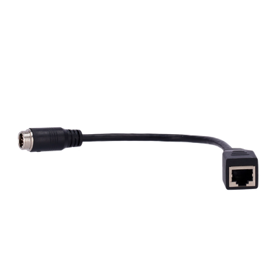 Streamax - Conversor 6PIN macho a RJ45 hembra - Longitud 15cm
