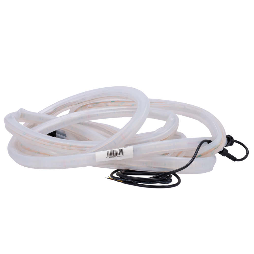 Tirad LED para barrera de parking - Longitud 3 metros - Cubierta de goma - Colores verde y rojo - Alimentación desde placa de barrera - Apta para PB-BOOM501-TELESCOPIC-6M