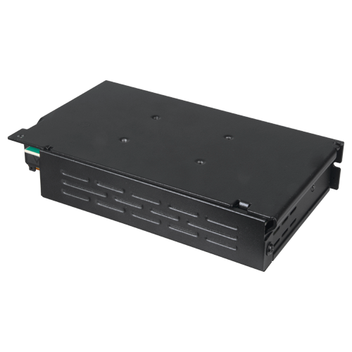 Alimentatore a commutazione - Ingresso AC 100 V ~ 240 V - 2 uscite con doppino rame - Uscita DC 12 V / 120 W - Tensione in uscita regolabile 1.5V - Corpo metallico