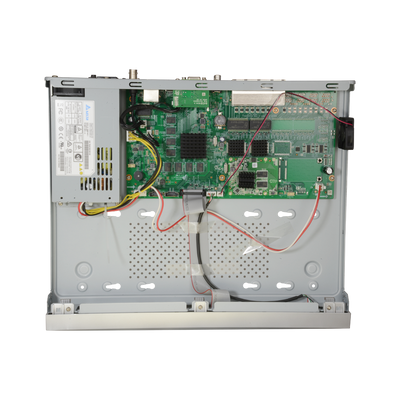 NVR per videocamere IP - 8 CH video / Compressione H.265+ - 8 Canali PoE - Risoluzione massima 8Mpx - Larghezza di banda 80 Mbps - Uscita HDMI 4K e VGA - Ammette 1 hard disk