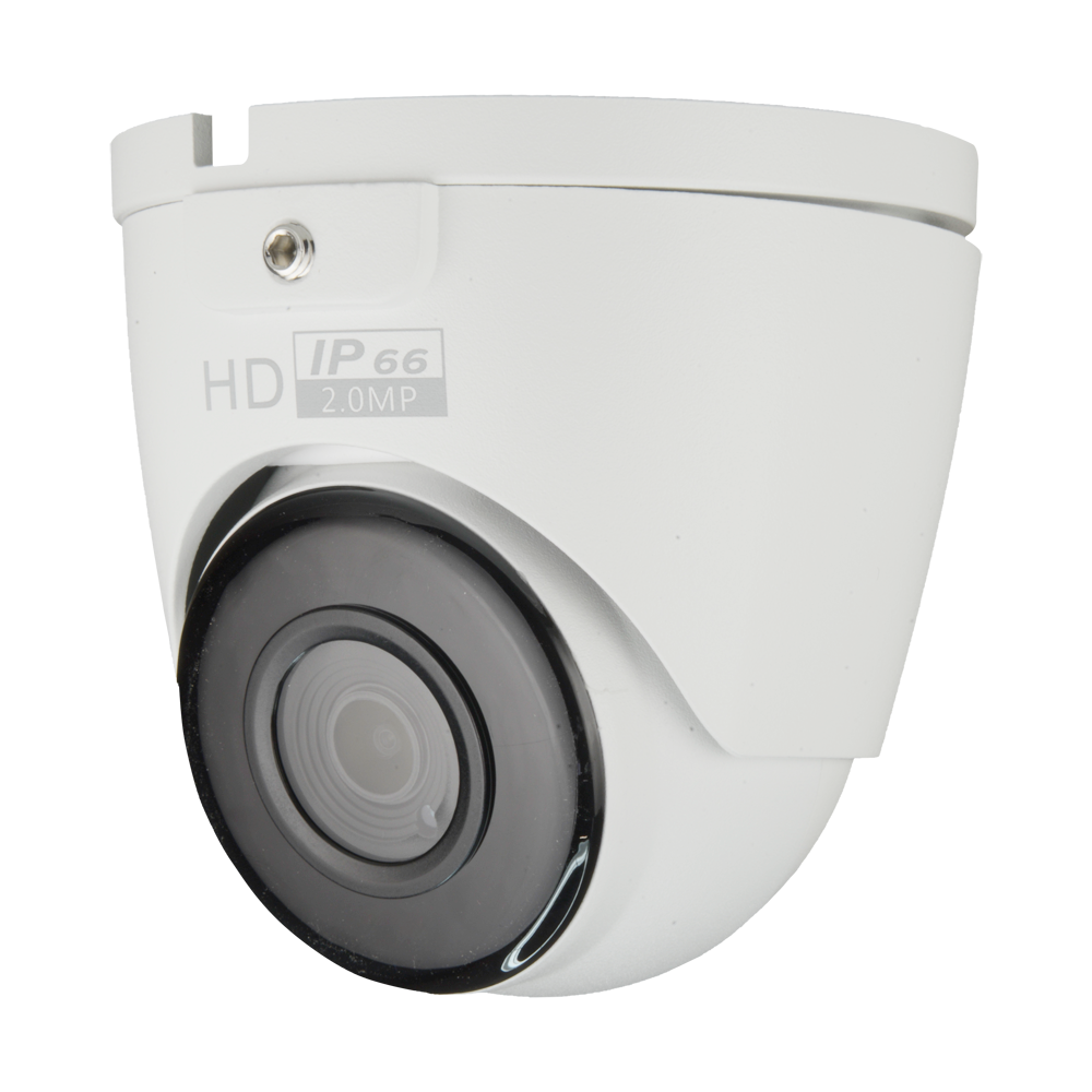 Cámera dome Gama 1080p ECO - 4 in 1 (HDTVI / HDCVI / AHD / CVBS) - 1/2.7" SmartSens© SC2235+FM8536E - Ottica 2.8 mm - IR LED SMD Portata 30 m - Menù OSD remoto da DVR