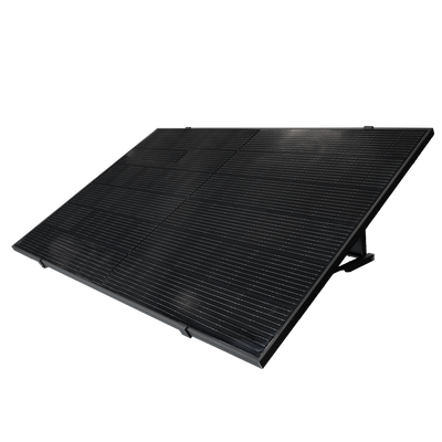 TSUN Kit Solar Pop Up - Pannello Full Black 400W - Microinverter MS400 400W - Staffa per installazione a pavimento - Connessione WiFi - Consente di collegare tra loro fino a 11 kit