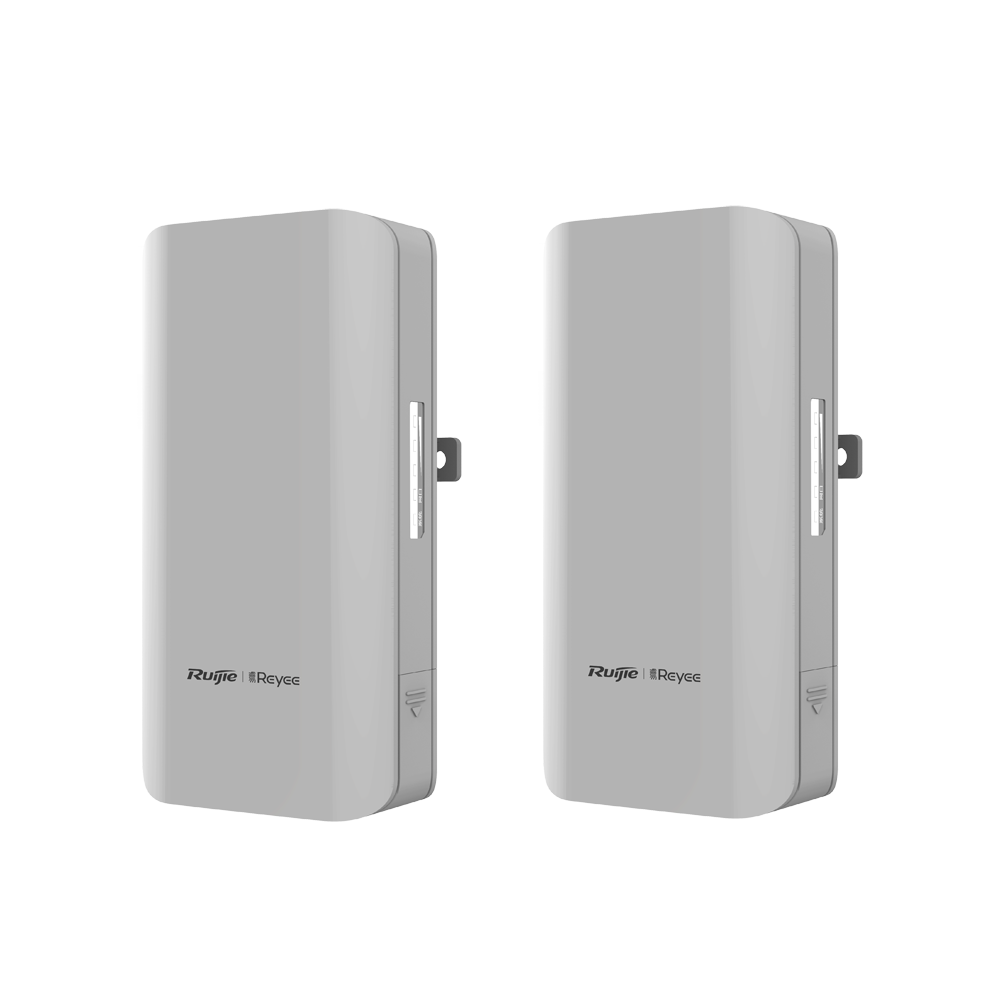 Reyee - Collegamento wireless fino a 2 km - Frequenza da 5 Ghz - Basato su 802.11 a/n/ac - IP54, adatto per esterni - 2 unità accoppiate
