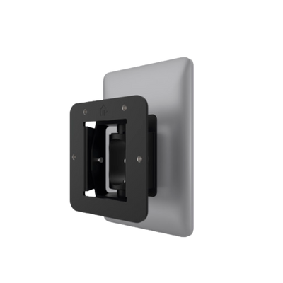 Soporte de superficie - Específico para controles de acceso - Compatible con equipos Hikvision - Ángulo ajustable vertical y horizontal - 160 (Al) x 100 (An) x 100 (Fo) mm - Fabricado en aleación de aluminio