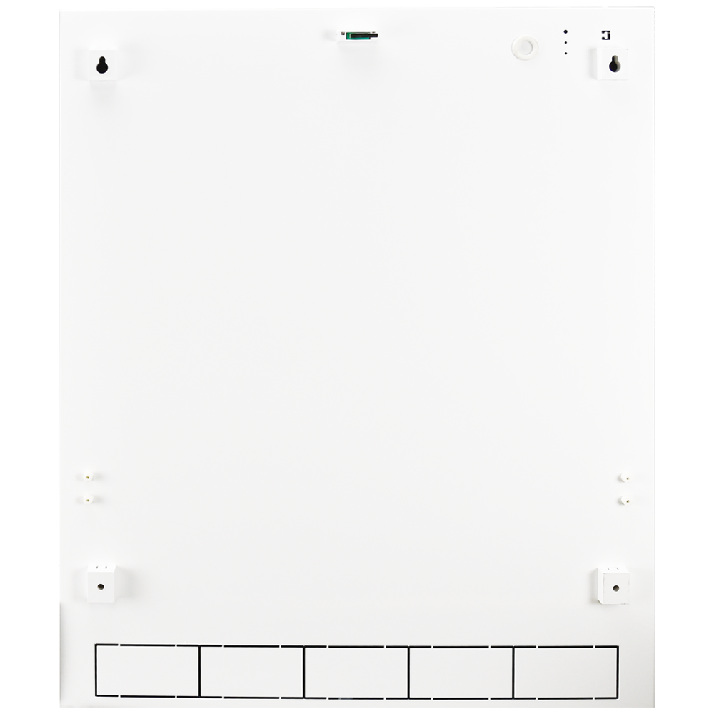 Box di sicurezza - Speciale per installazione a parete - Formato verticale - 2 chiavi e serrature  - Ingressi per cablaggio - IP 20