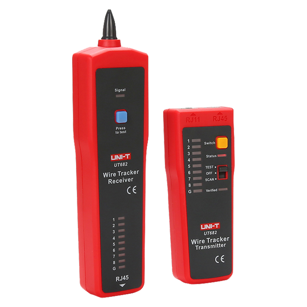 Tester di cavi - Controllo dello stato dei cavi RJ45/RJ11 - Spegnimento automatico