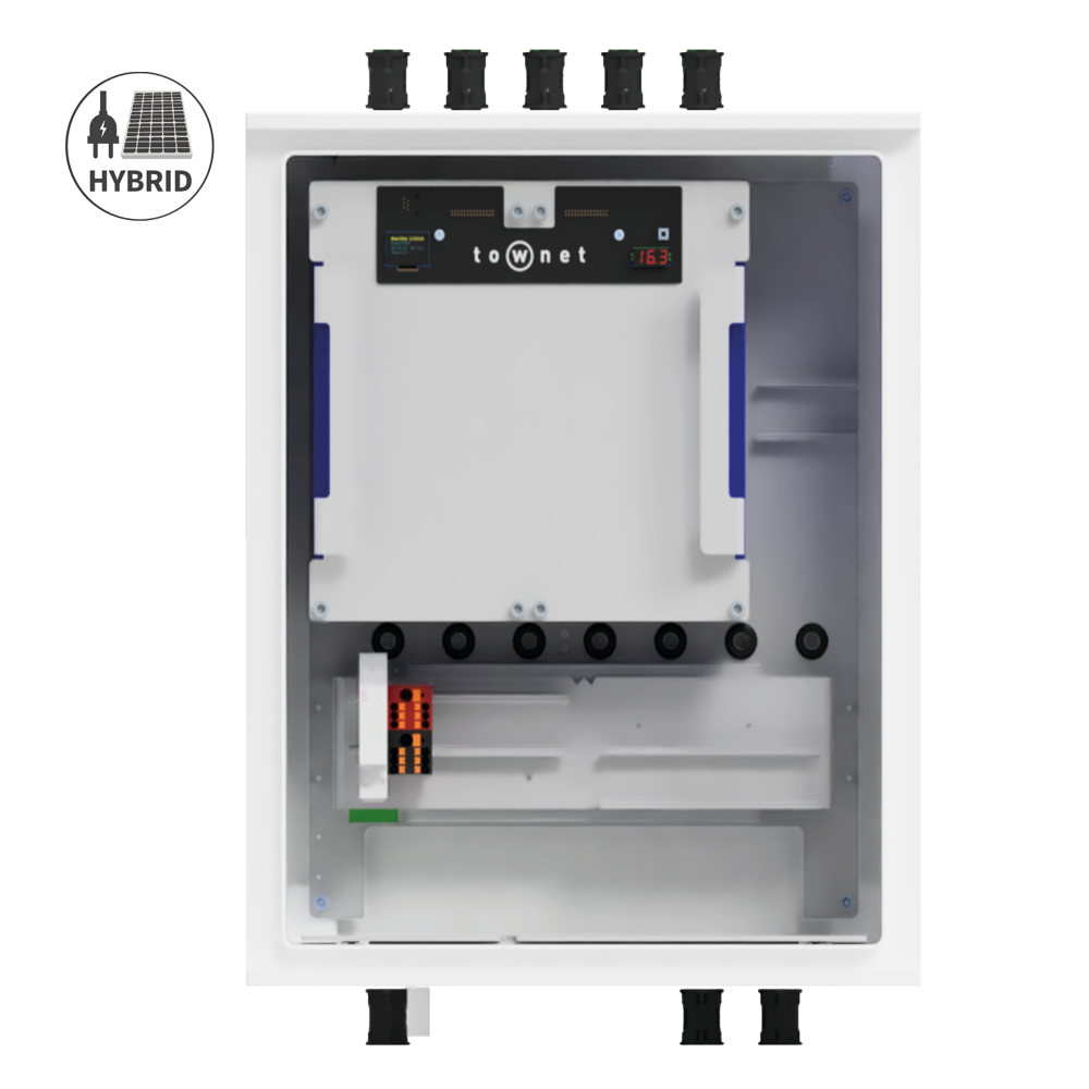 Solar energy and cycle - 1728 Wh - Remote monitoring of systems