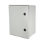 Armadio in poliestere - Dimensioni 40x30x20 cm - Grado di protezione IP66 - Colore grigio