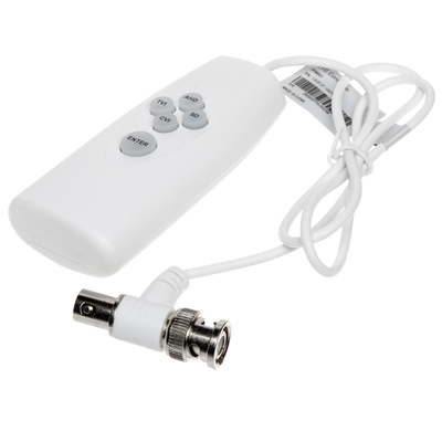 Controller per OSD remoto per telecamere fino a 2 Mpx - dimensioni ridotte - 1 ingresso BNC femmina - 1 uscita BNC maschio - HDTVI/HDCVI/AHD/CVBS - Si trova tra la telecamera e il monitor