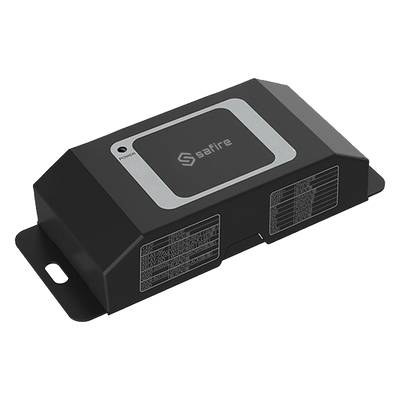 Controlador antimanipulación Safire - Para instalaciones autónomas y seguras - Wiegand, RS485, pulsador y 2 entradas de alarma - Salida de relé NA/NC, sensor de puerta y alarma - Control directo de la cerradura - Alimentación 12 V DC