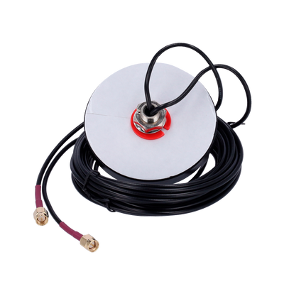 Teltonika - Antenna 4G da tetto per veicoli - Frequenza 698-960 e 1710-2690MHz - Connettore Maschio SMA - Impedenza 50 ohm - Cavo RG174 3 metri di lunghezza