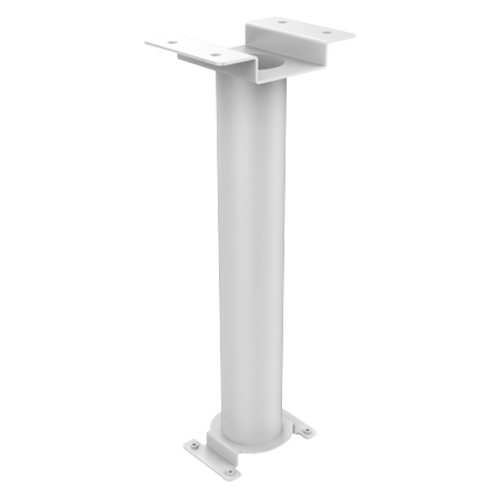 Staffa a tetto - Per telecamere dome motorizzate - Colore bianco - Pin cavo