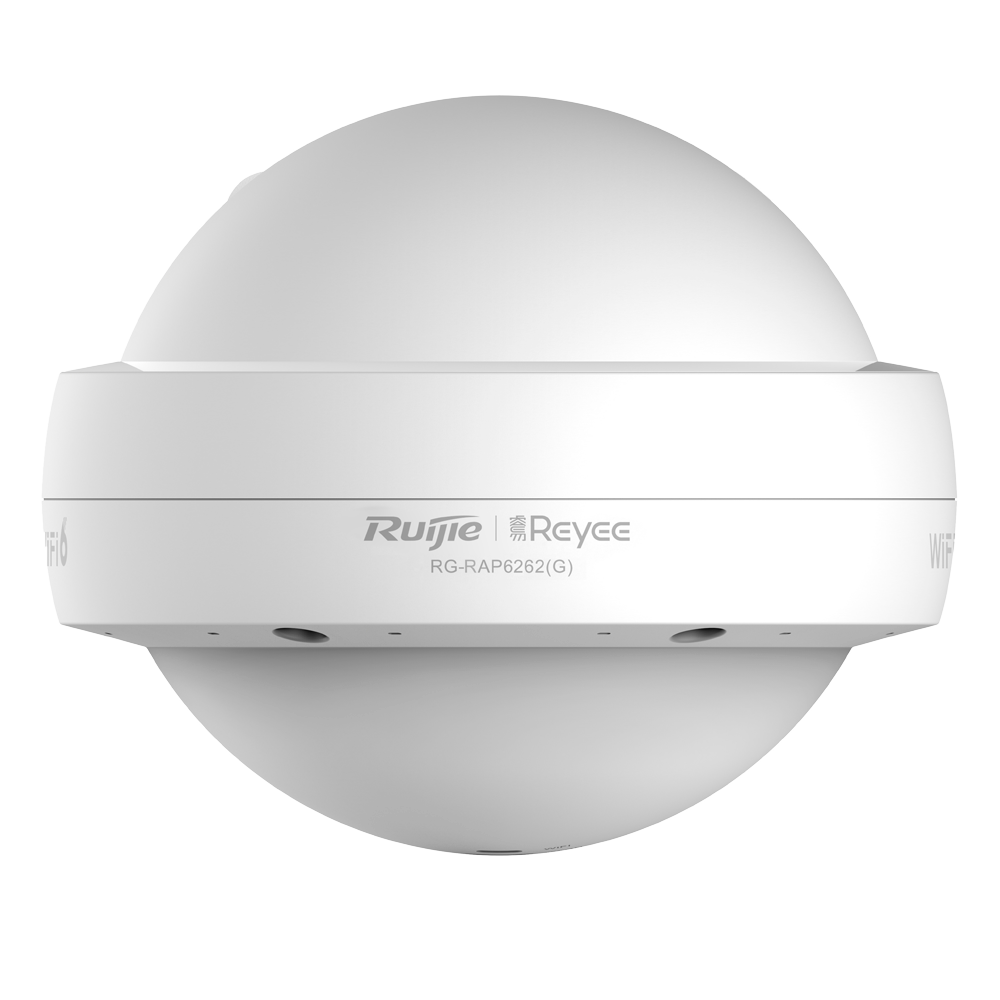 Reyee - AP Wi-Fi 6 omnidireccional - Apto para exteriores Diseño UFO IP68 - Soporta 802.11a/b/g/n/ac/ax - Velocidad de transmisión hasta 1775 Mbps - Antena MIMO 2x2