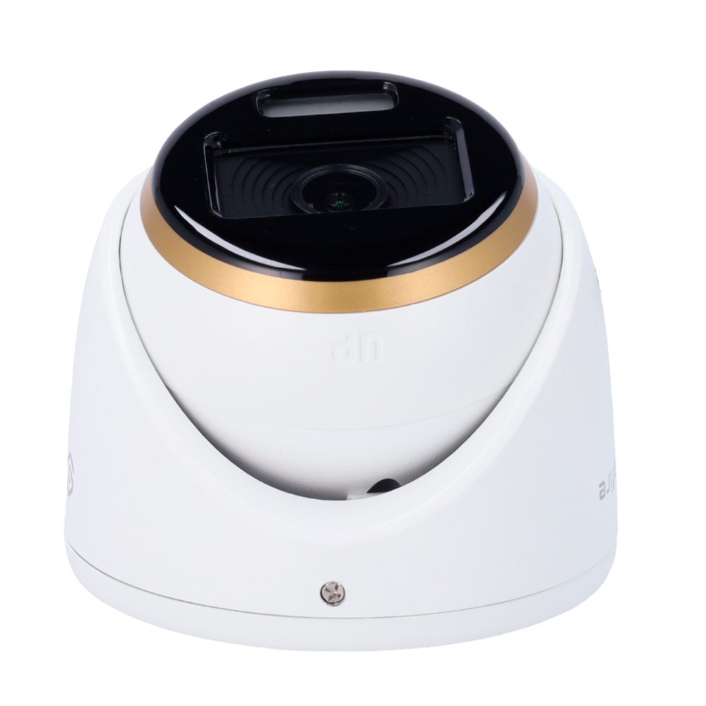 Telecamera Turret Safire Gamma ULTRA - Uscita 4 in 1 - 2 Mp CMOS Night Color - Lente 2.8 mm White Light portata 20m - WDR (130 dB) | 3D DNR - AUDIO - Impermeabile IP67