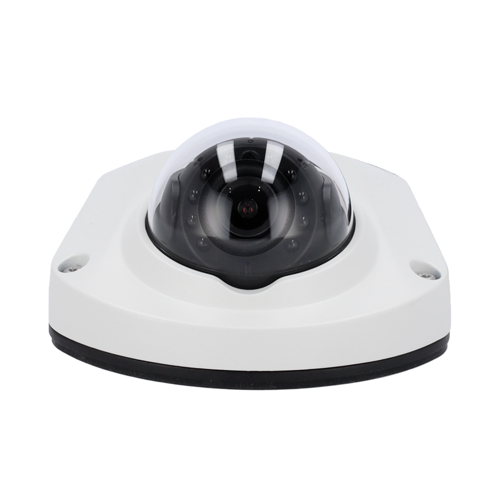 Streamax - Cámara IP Domo 1080P - 1/2.8" Progressive Scan CMOS 1080P - Lente 2.8 mm / Micrófono - Grado de protección IP67 - RJ45 PON (DC 9-15V)
