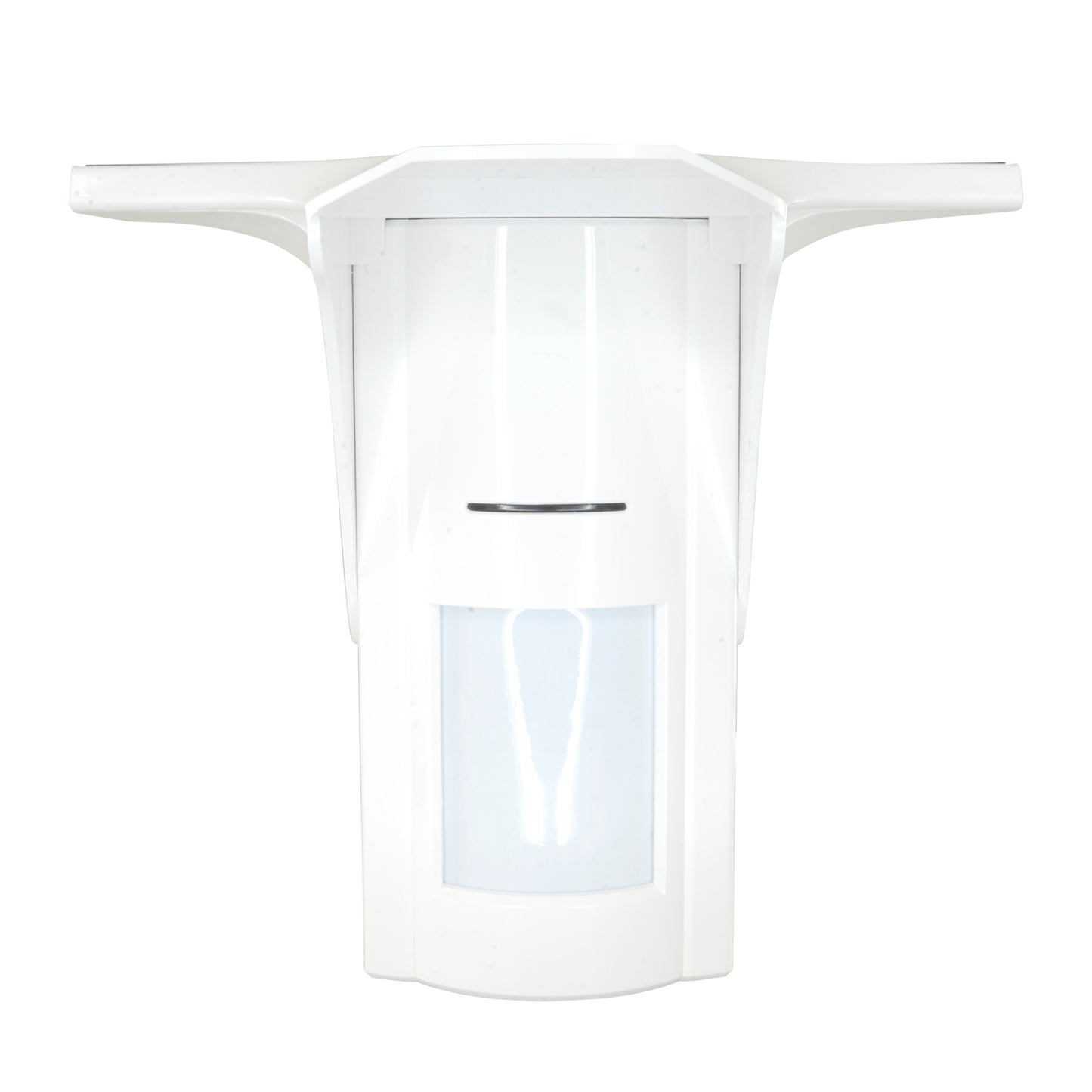 Rivelatore PIR solare esterno - Wireless - Doppia tecnologia - PIR e Microonde - Intervallo rilevamento 8 m / 110º - Batteria di backup inclusa